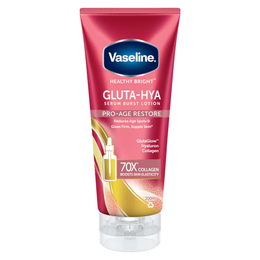 Vaseline Gluta-Hya Serum Burst Lotion Pro-Age Restore