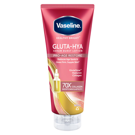 Vaseline Gluta-Hya Serum Burst Lotion Pro-Age Restore
