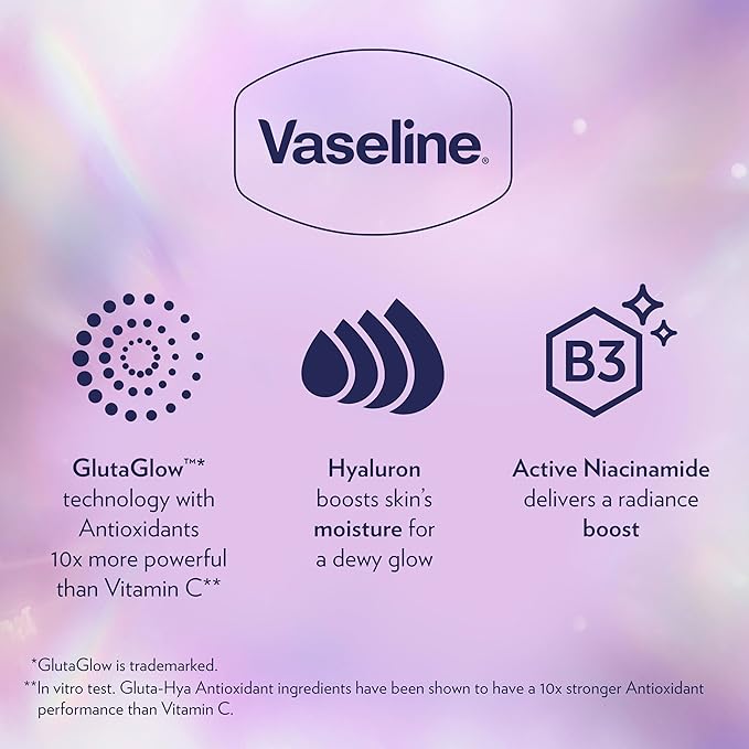 Vaseline Gluta-Hya Serum Burst Lotion Dewy Radiance