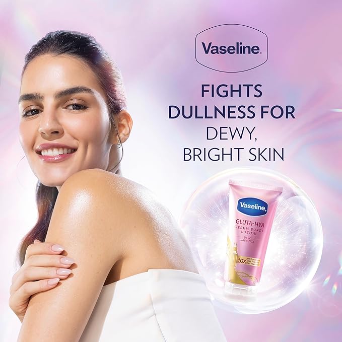 Vaseline Gluta-Hya Serum Burst Lotion Dewy Radiance