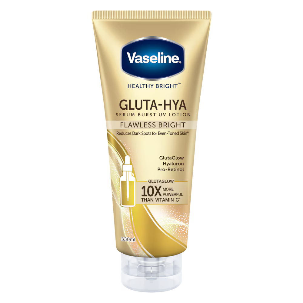 Vaseline Gluta-Hya Serum Burst Lotion Flawless Bright