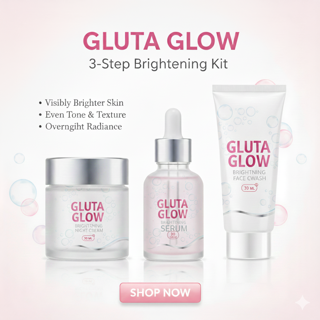 Gluta Glow 3-Step Brightening Kit
