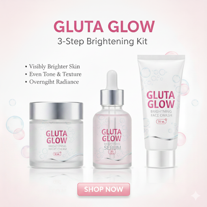 Gluta Glow 3-Step Brightening Kit