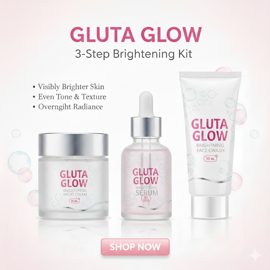 Gluta Glow 3-Step Brightening Kit